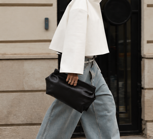 BALLY BAG- clutch oversize