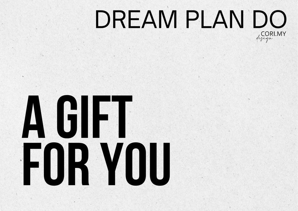 GIFT CARD CORI.MY DREAM PLAN DO