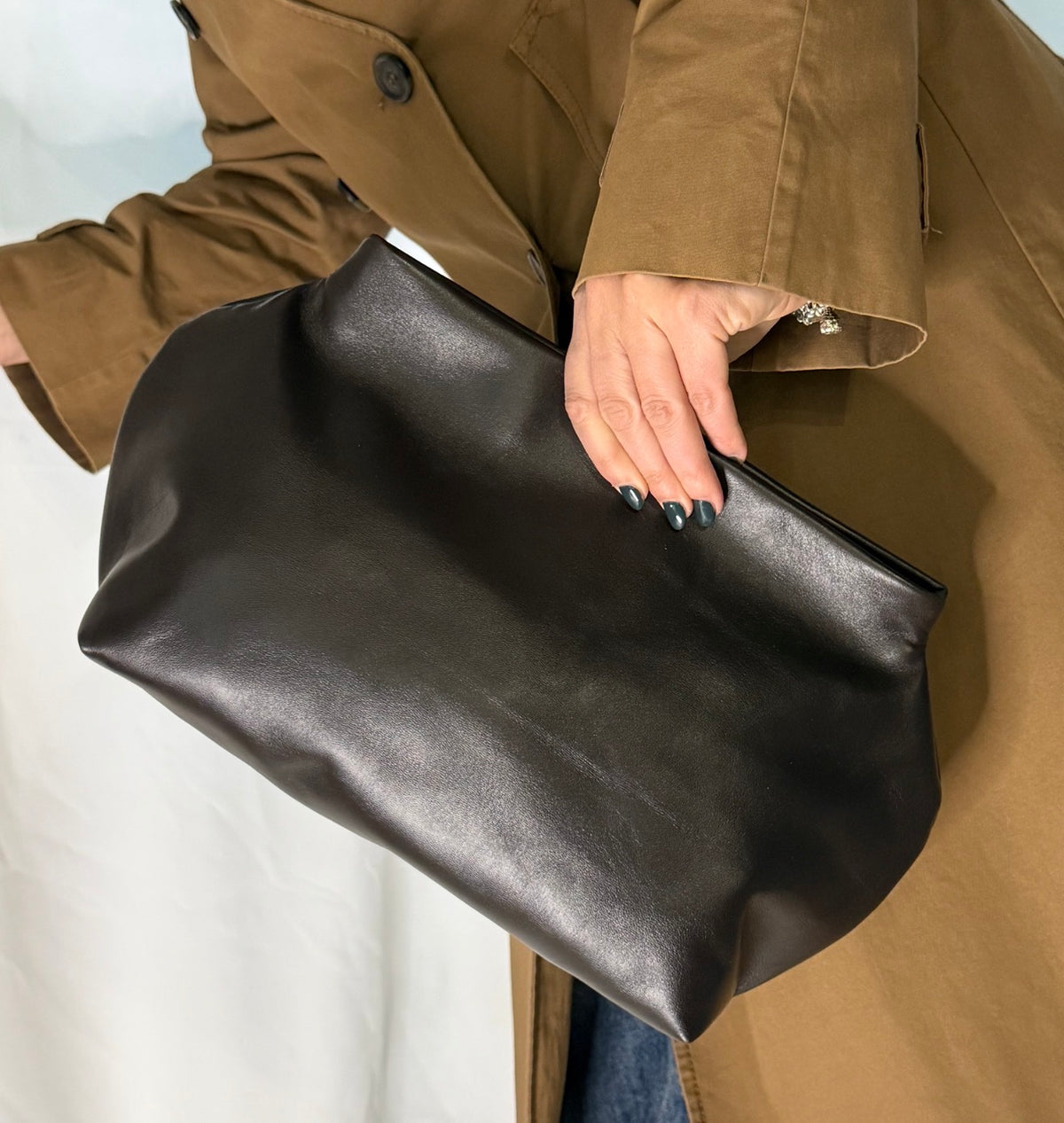 BALLY BAG- clutch oversize