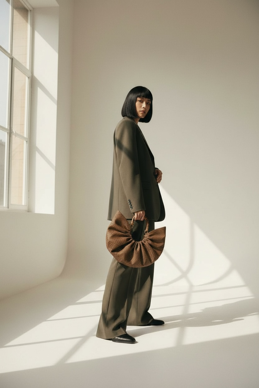 Conchiglia Bag - Damascata