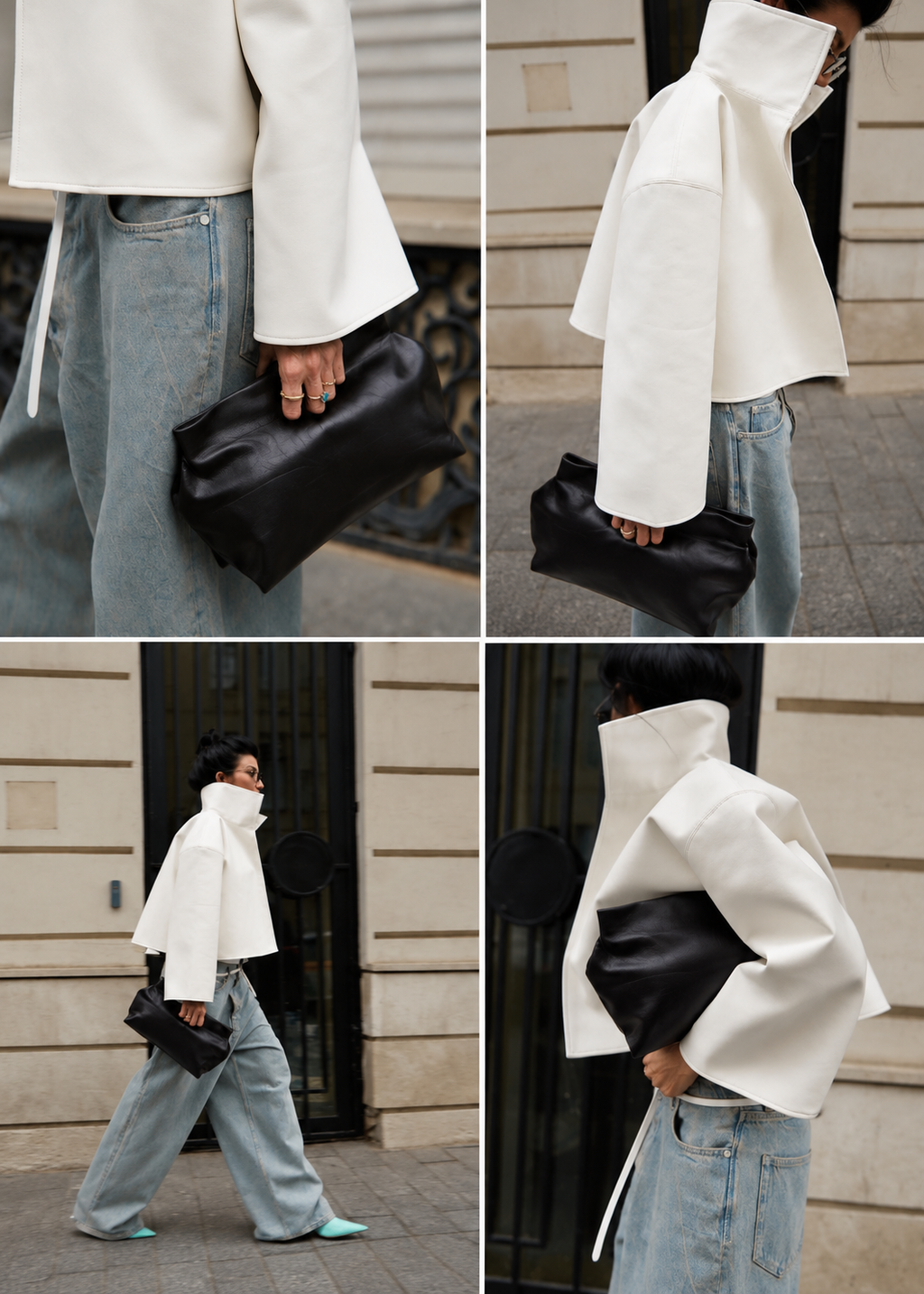 BALLY BAG- clutch oversize