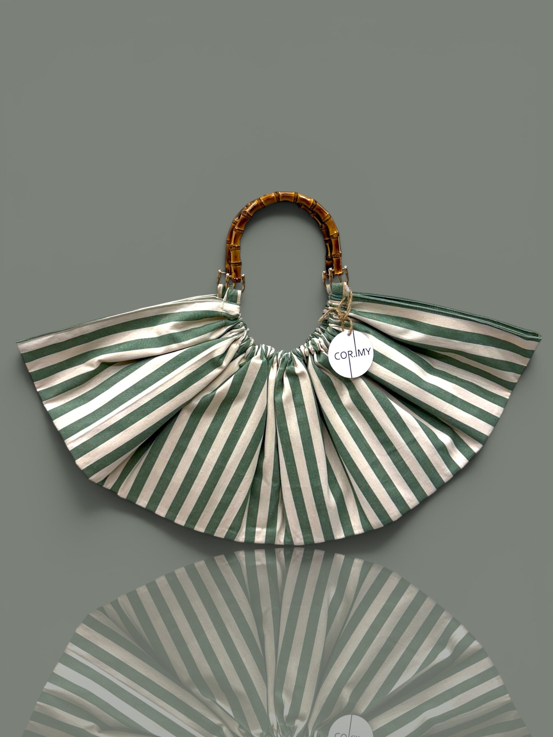 LA CONCHIGLIA BAG- Manici in Bamboo