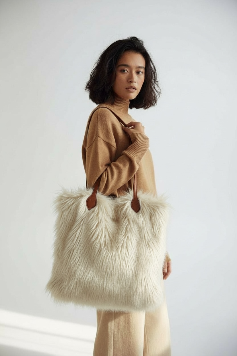 LA FUR KRAFT BAG- La Winter Bag