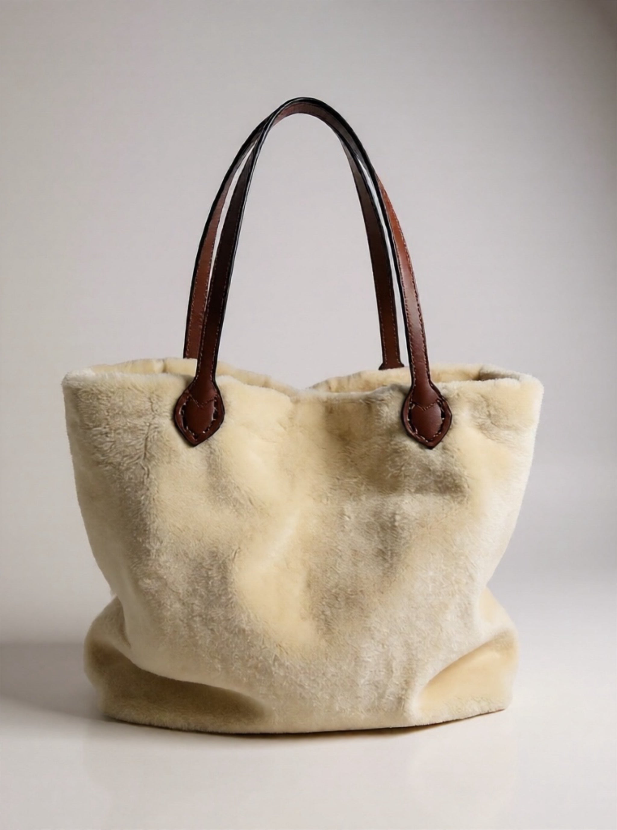 LA FUR KRAFT BAG- La Winter Bag