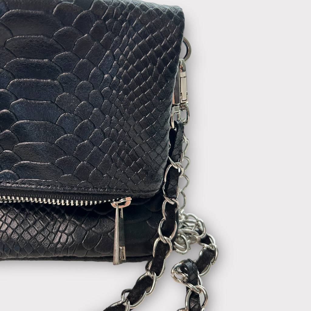 LA PRESTIGE BAG -Pelle stampa pitone