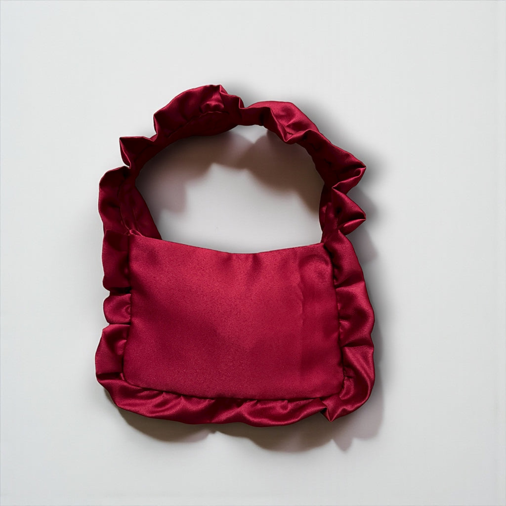 LA ROUGE BAG -Satin Bag