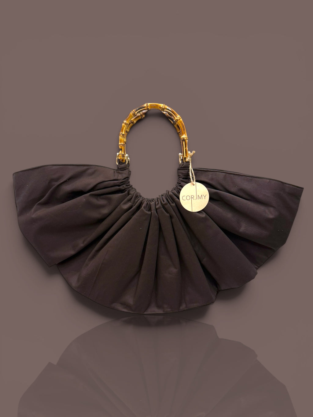 LA CONCHIGLIA BAG- Manici in Bamboo