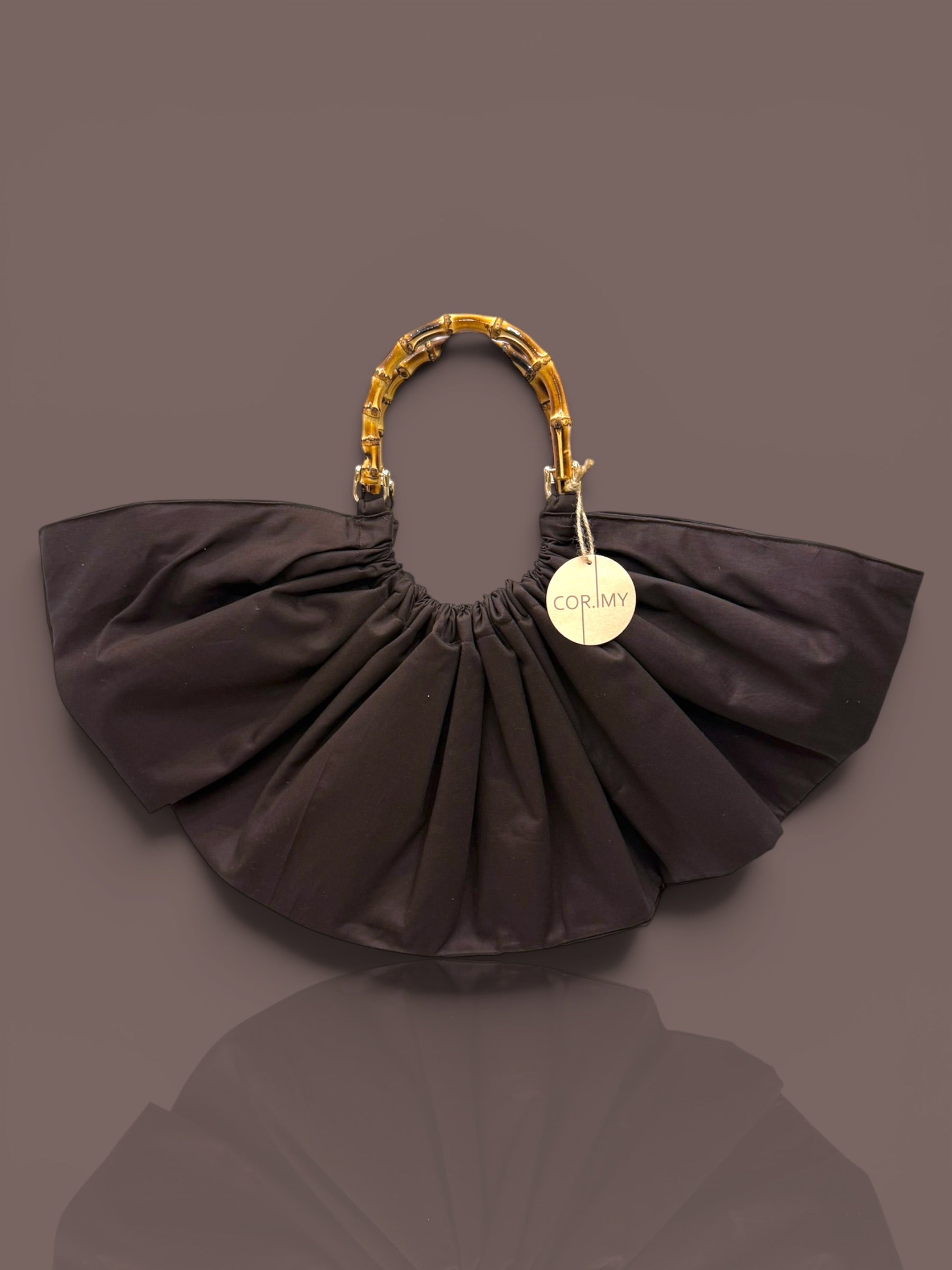 LA CONCHIGLIA BAG- Manici in Bamboo