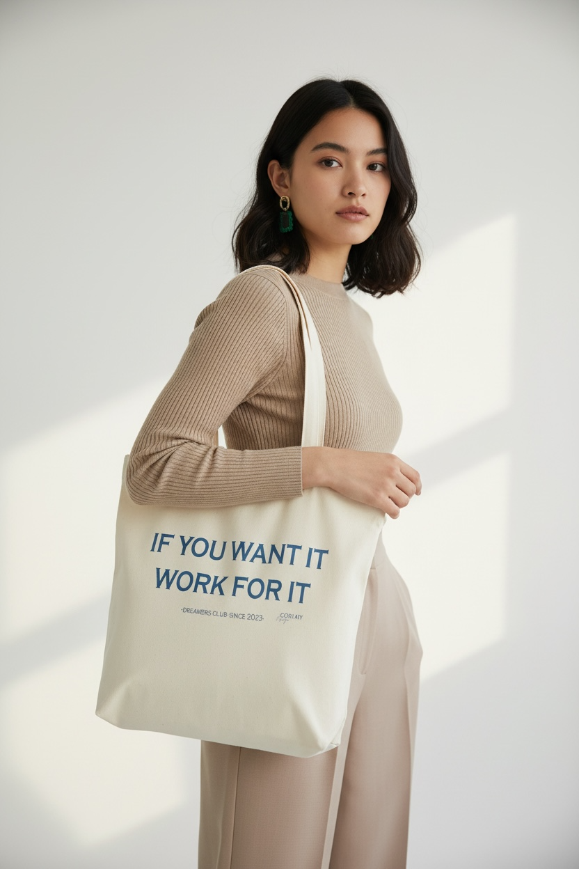 MOTIVATIONAL TOTE BAG- By Cori.my Dreamers Club