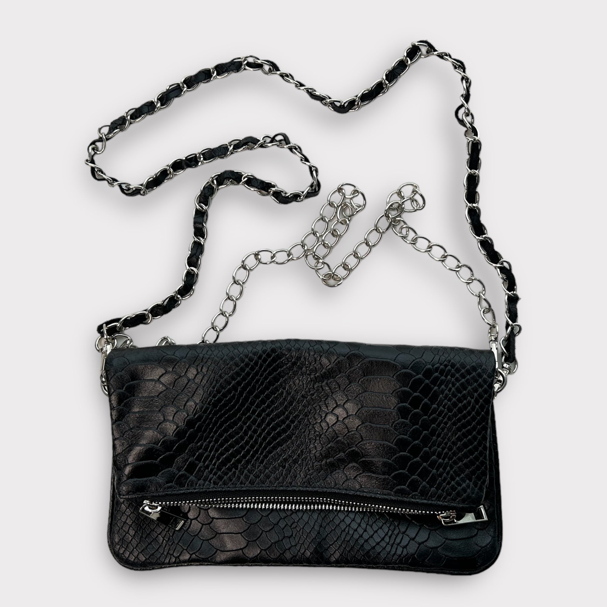 LA PRESTIGE BAG -Pelle stampa pitone