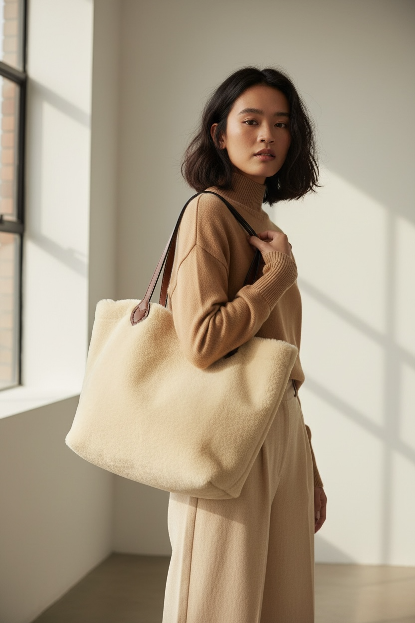 LA FUR KRAFT BAG- La Winter Bag