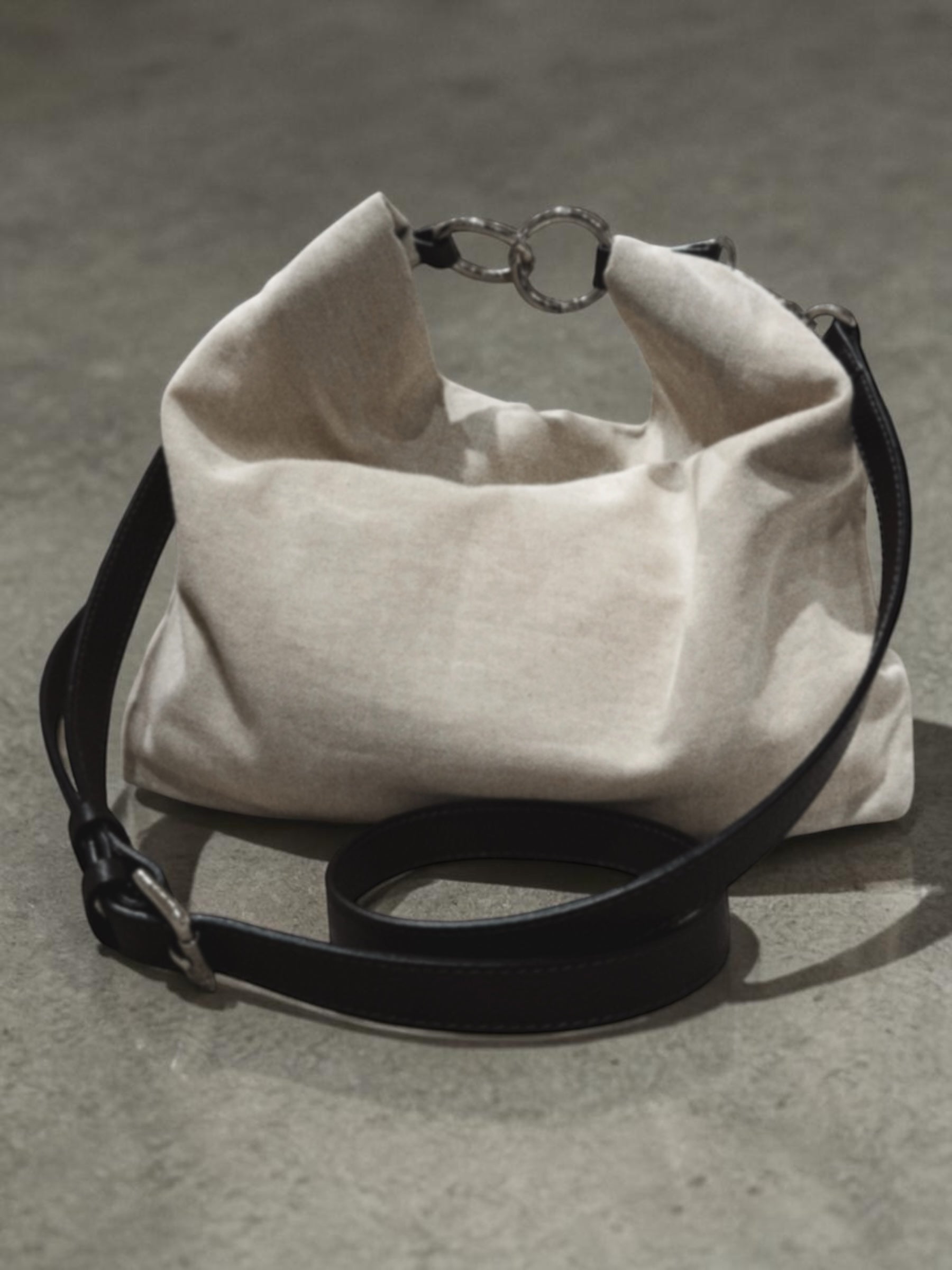 Panama Bag- Canvas+ Leather