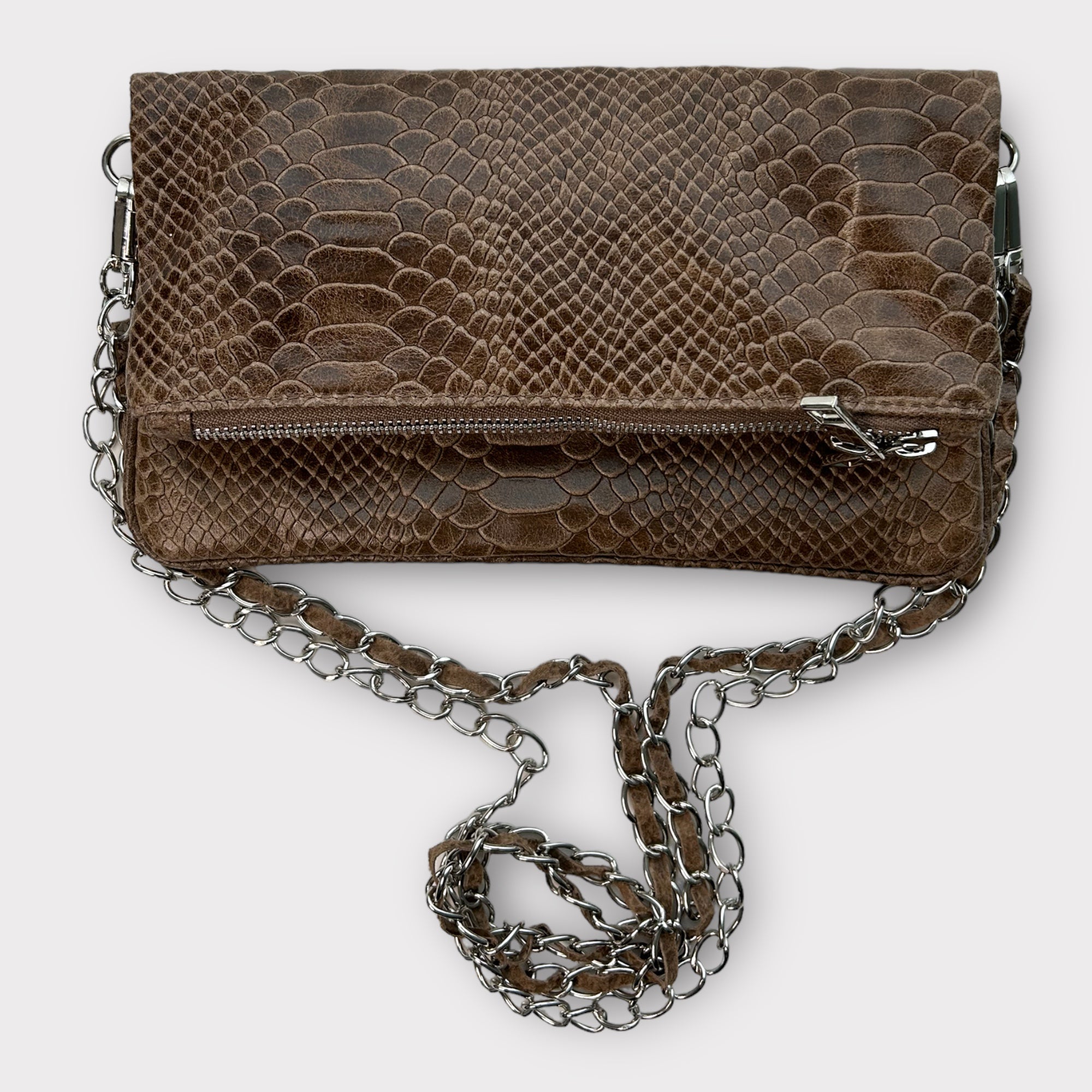 LA PRESTIGE BAG -Pelle stampa pitone