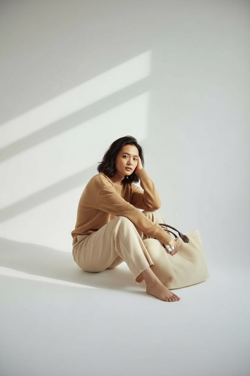 LA FUR KRAFT BAG- La Winter Bag