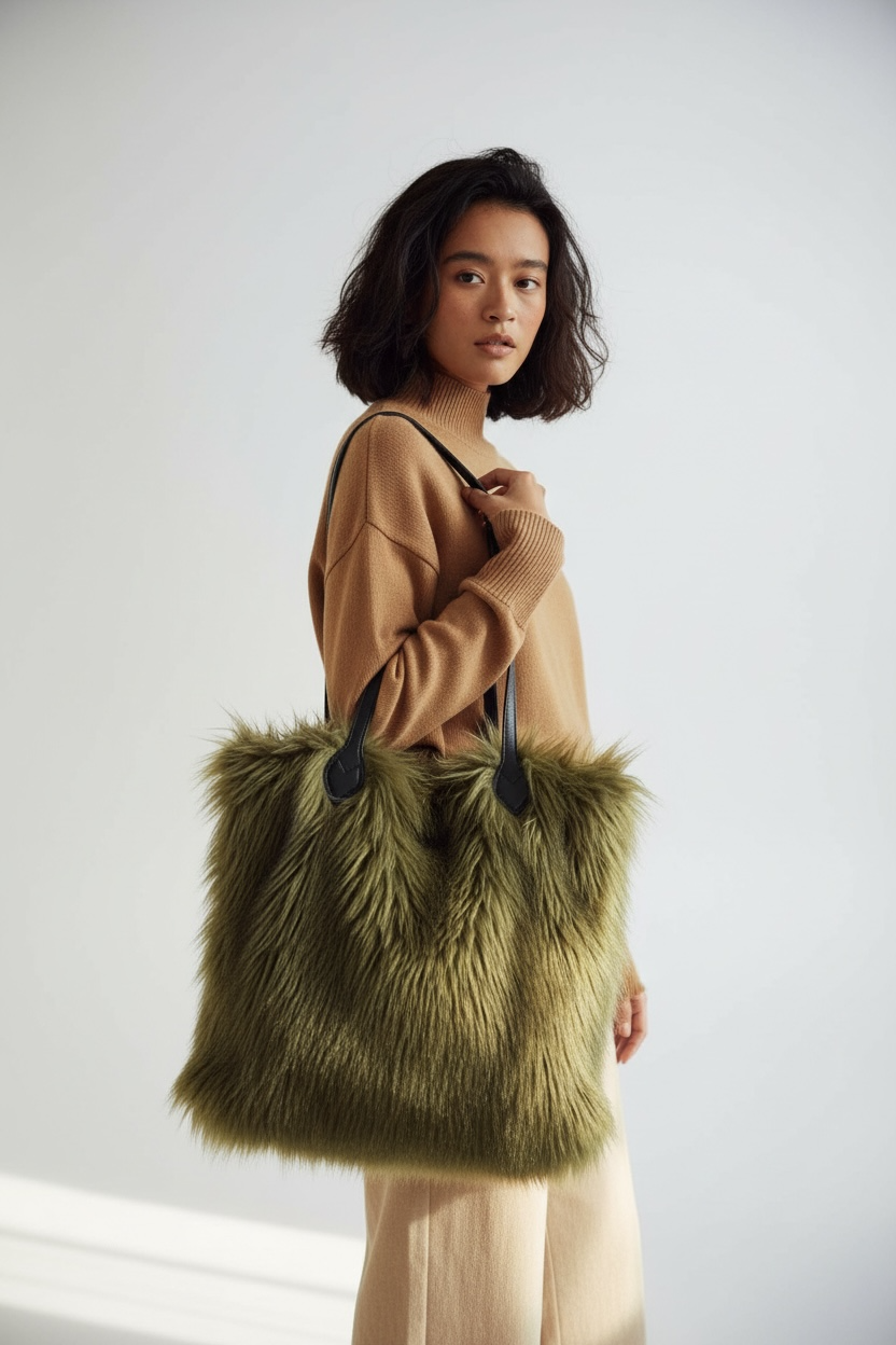 LA FUR KRAFT BAG- La Winter Bag
