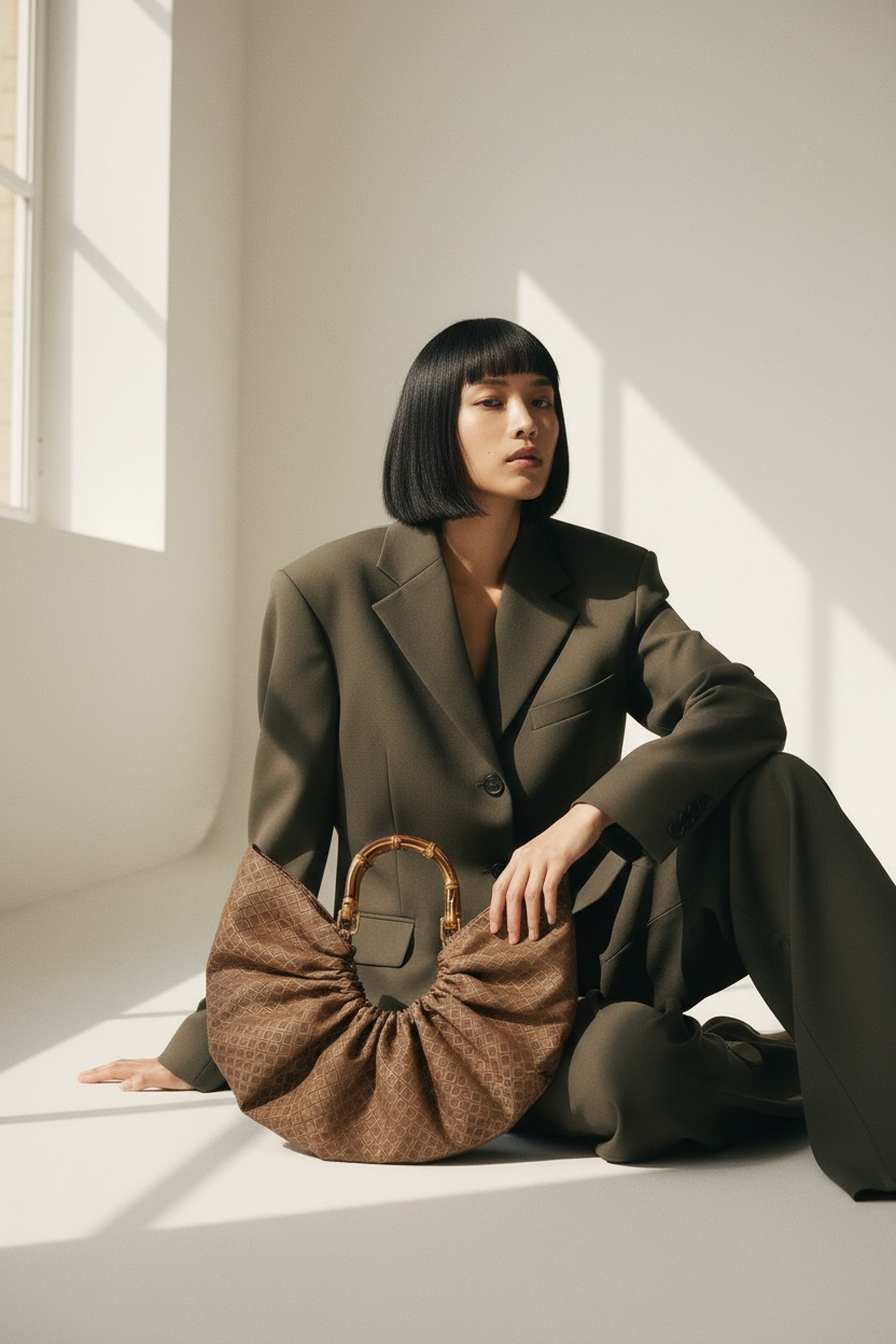 Conchiglia Bag - Damascata