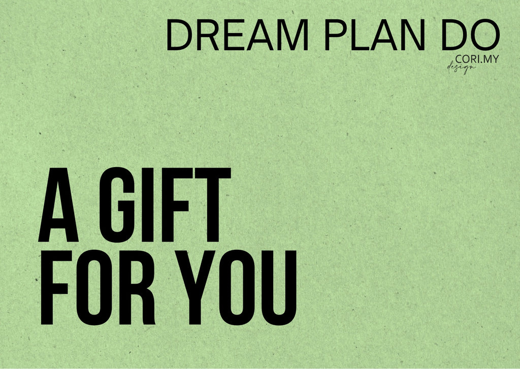 GIFT CARD CORI.MY DREAM PLAN DO