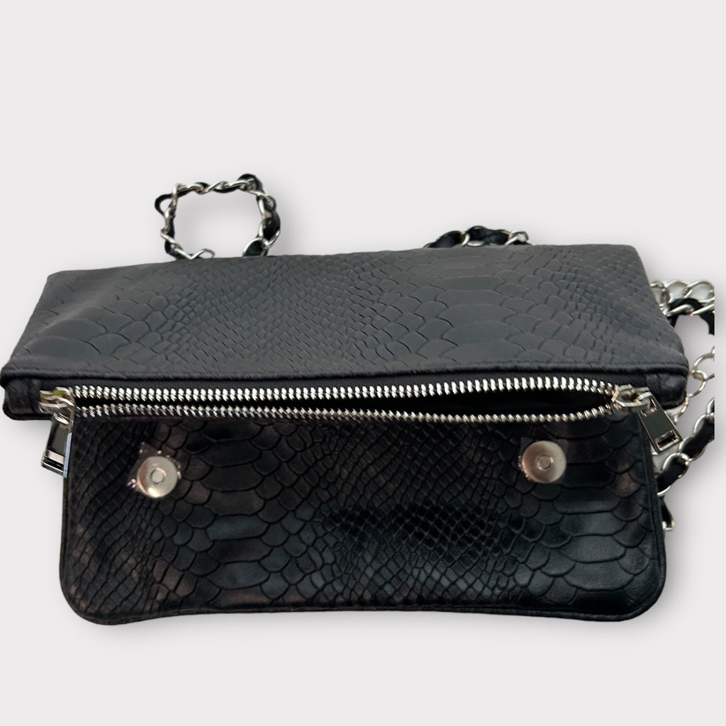 LA PRESTIGE BAG -Pelle stampa pitone