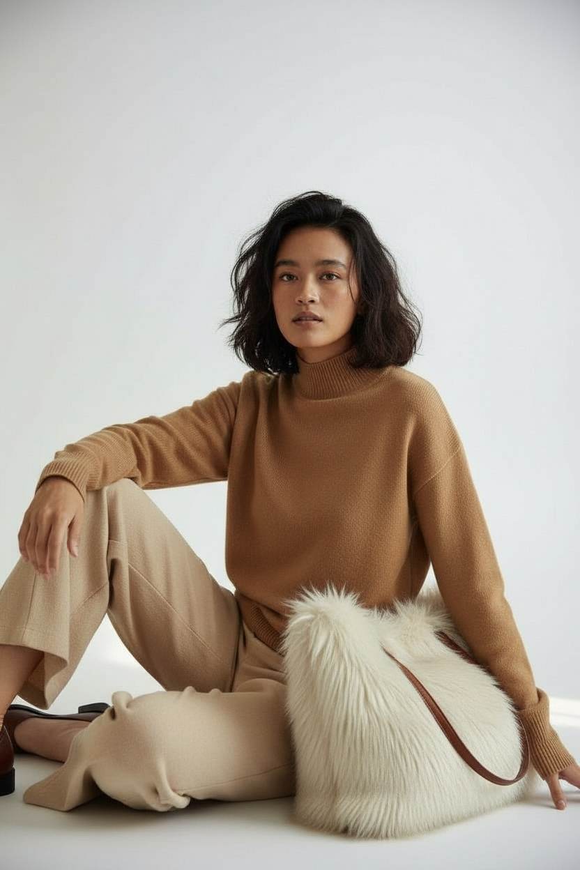 LA FUR KRAFT BAG- La Winter Bag