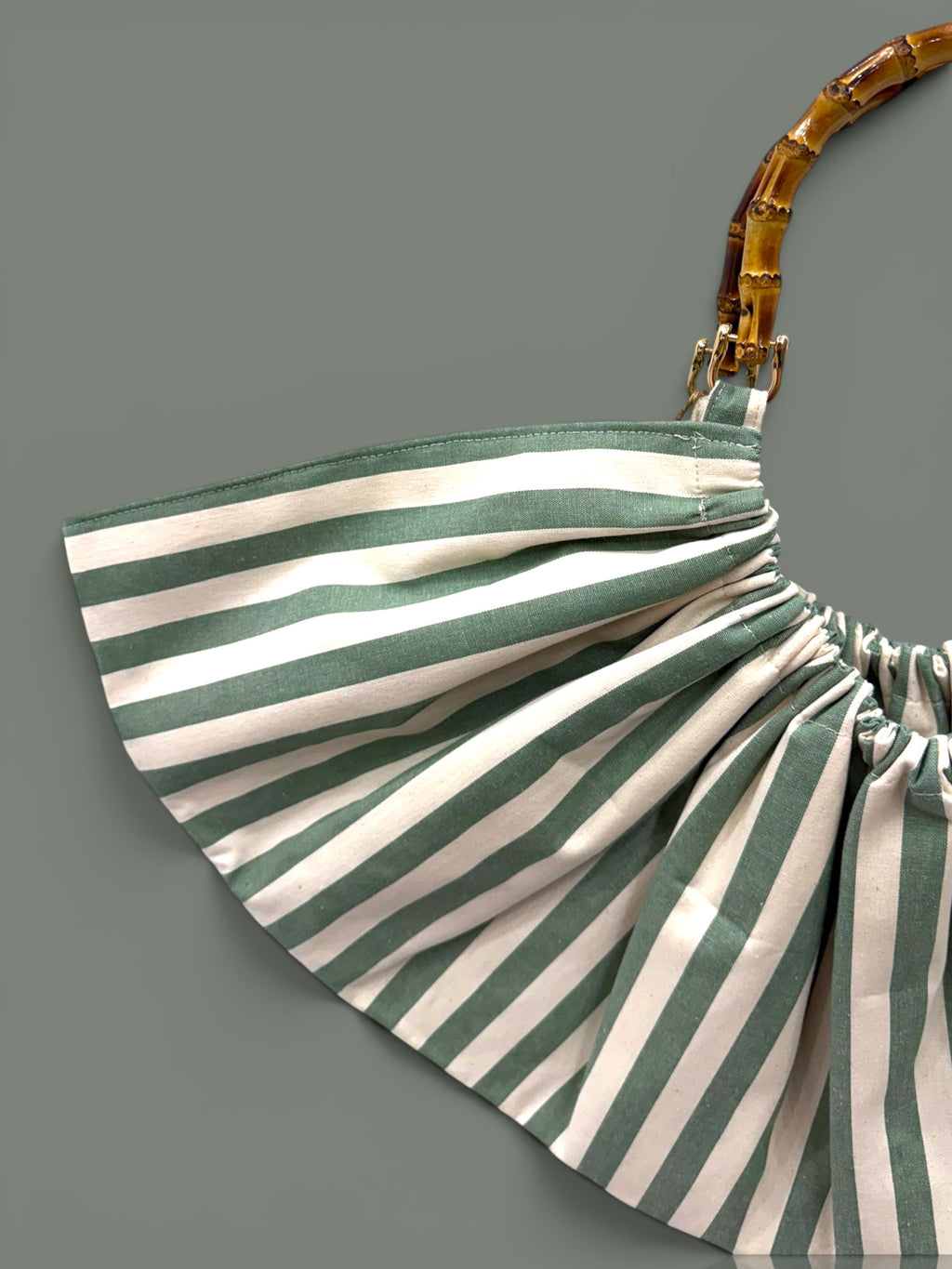 LA CONCHIGLIA BAG- Manici in Bamboo