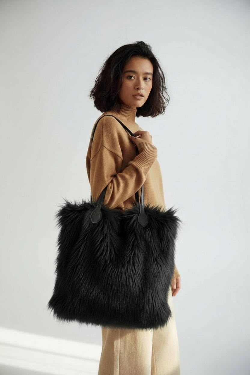 LA FUR KRAFT BAG- La Winter Bag