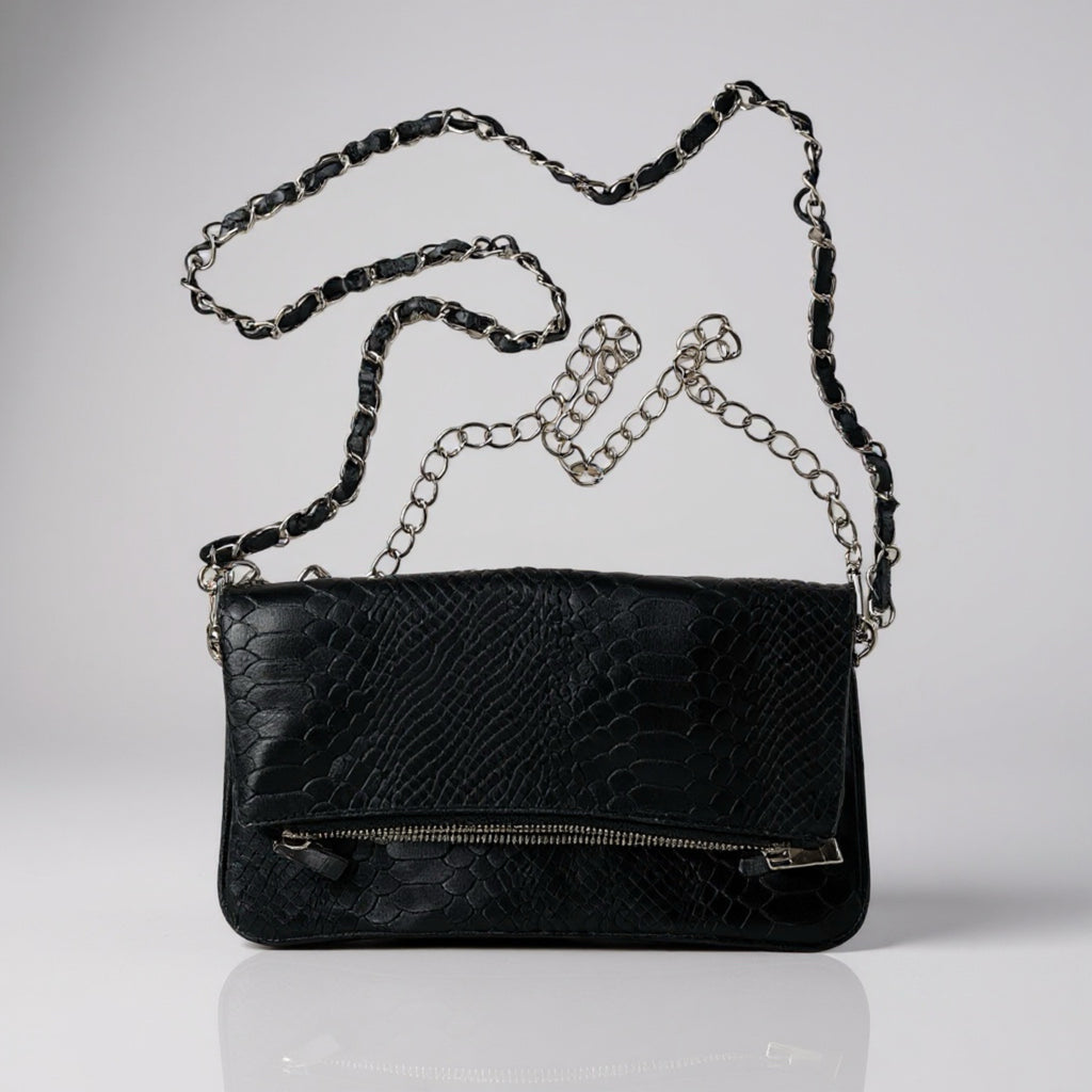 LA PRESTIGE BAG -Pelle stampa pitone