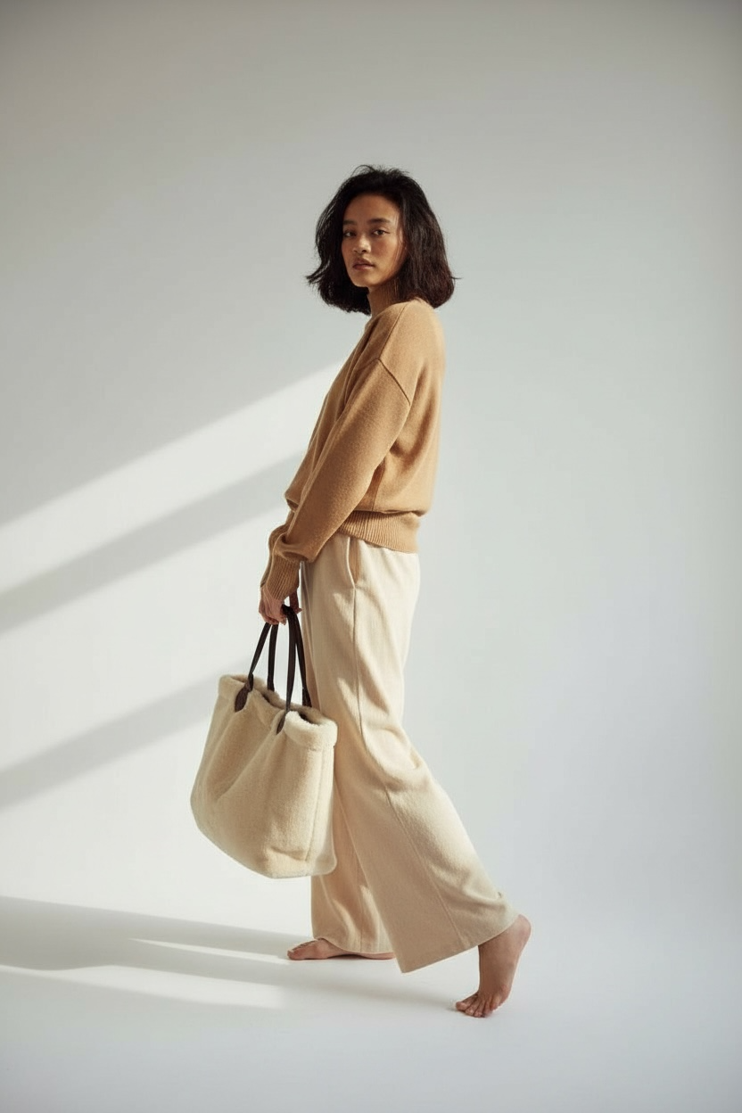 LA FUR KRAFT BAG- La Winter Bag