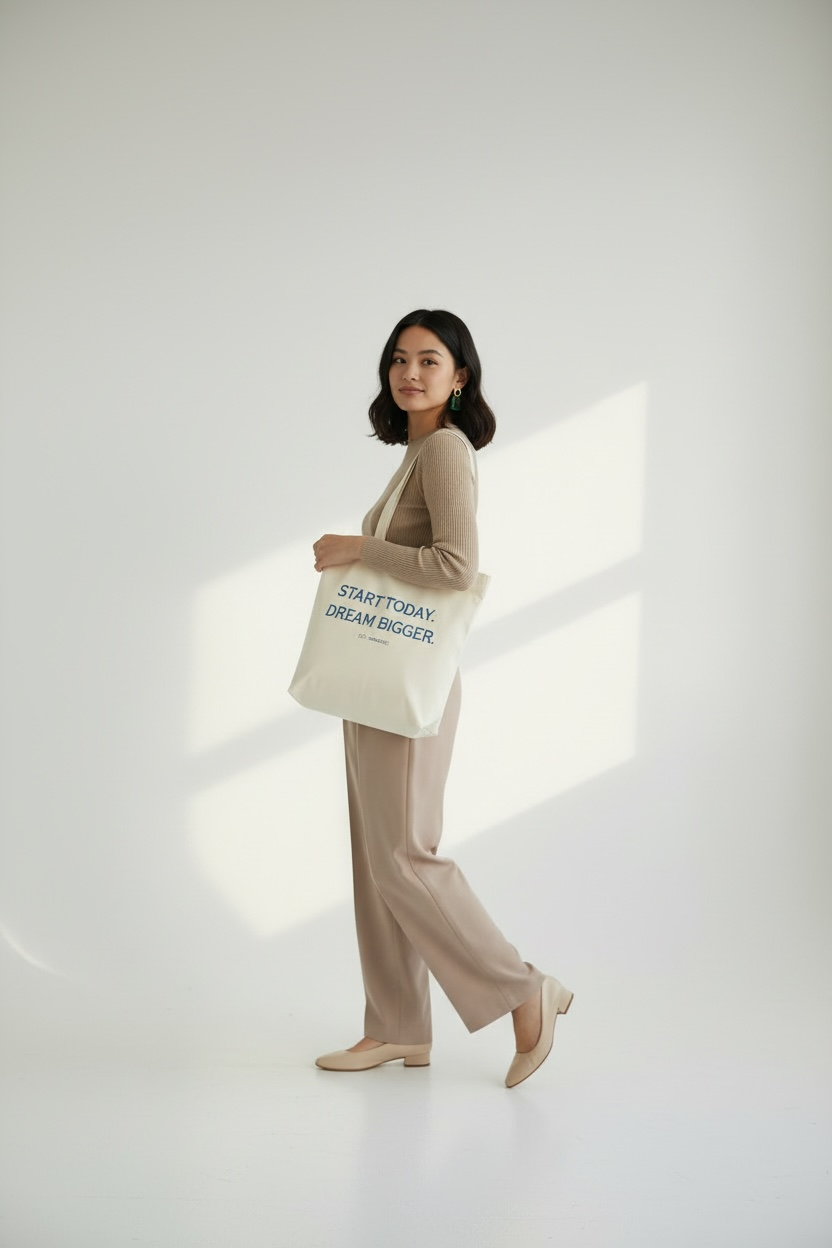 MOTIVATIONAL TOTE BAG- By Cori.my Dreamers Club