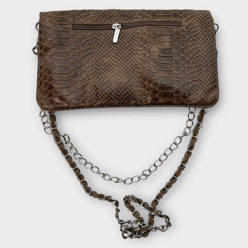 LA PRESTIGE BAG -Pelle stampa pitone