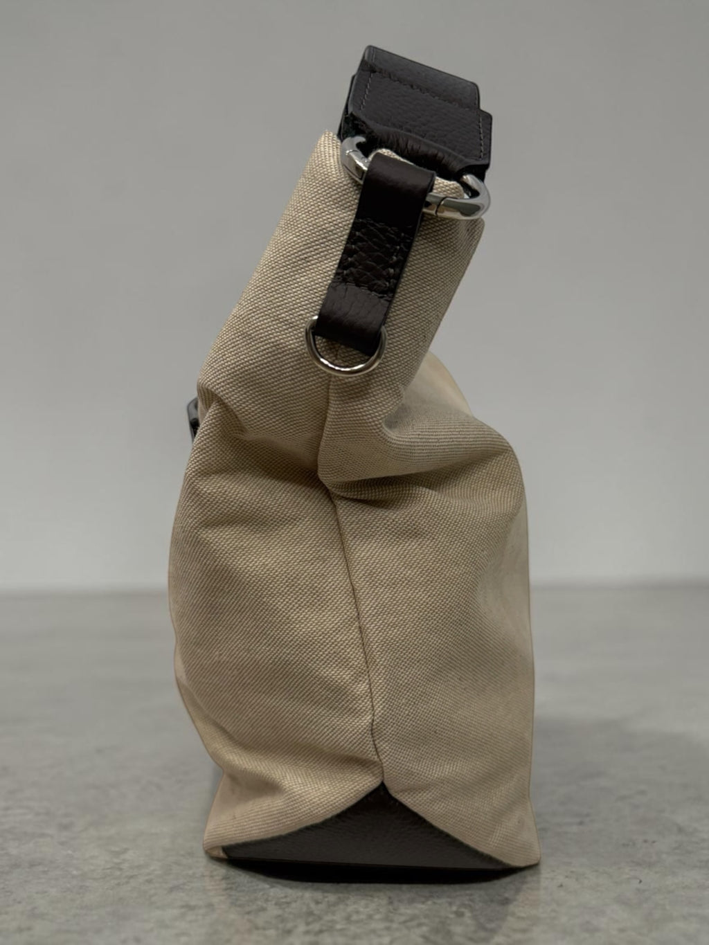 Panama Bag- Canvas+ Leather