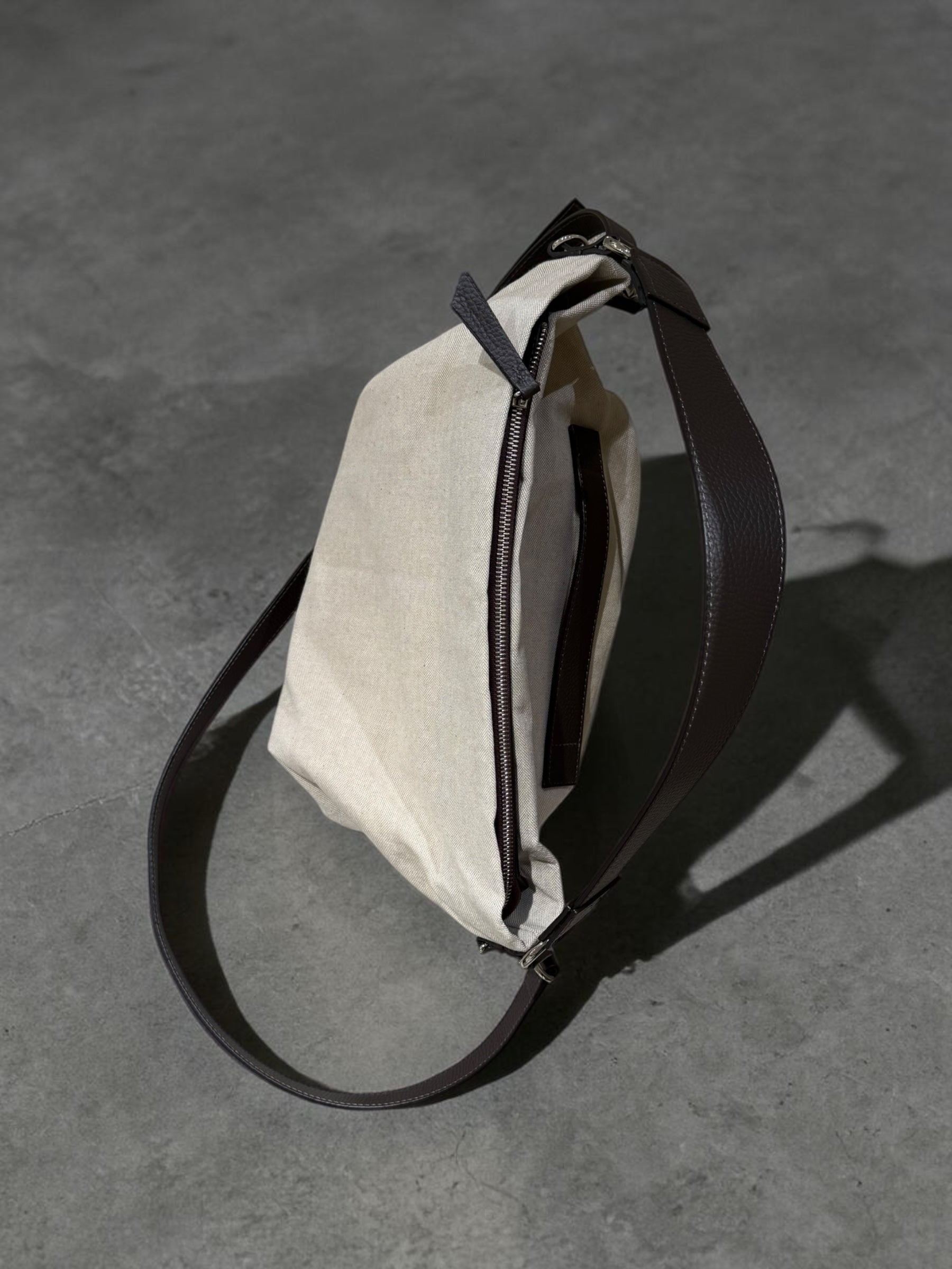 Panama Bag- Canvas+ Leather