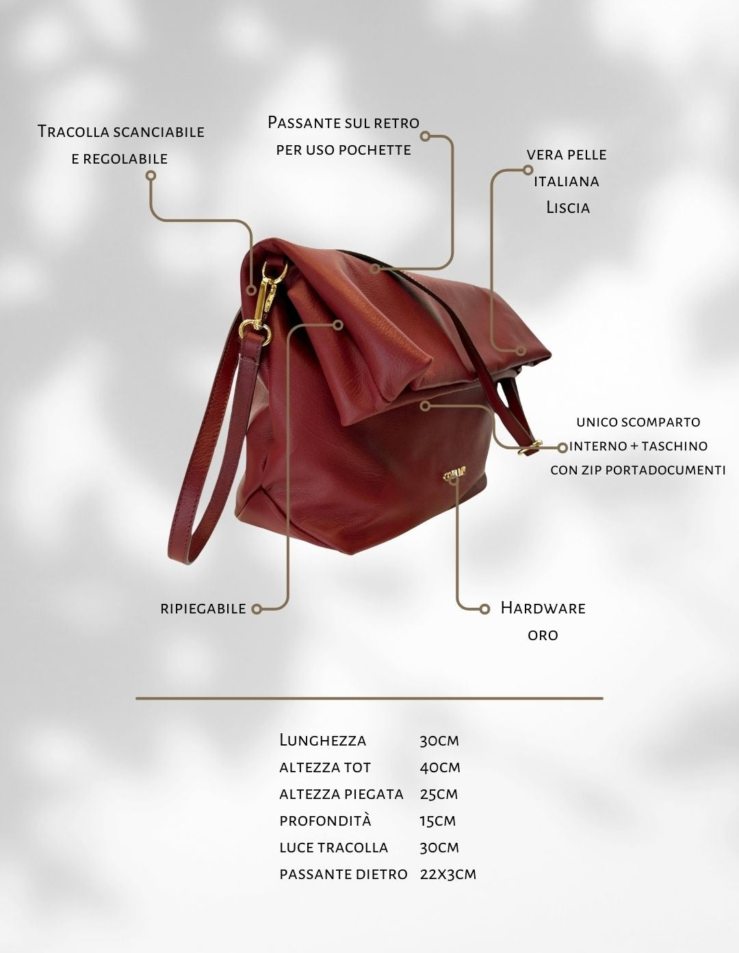 CLASSIC KRAFT BAG- La crossbody