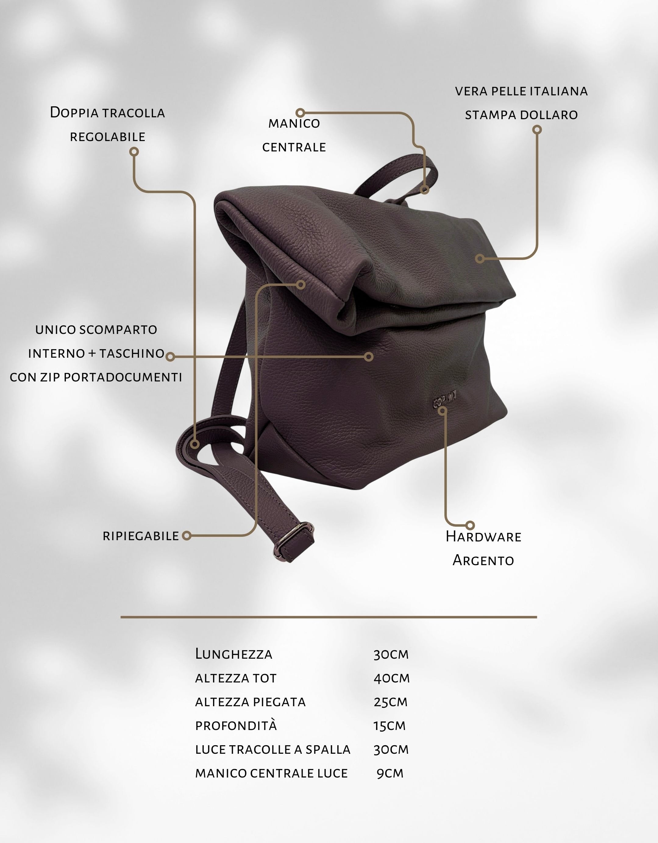 CITY KRAFT BAG —The Backpack