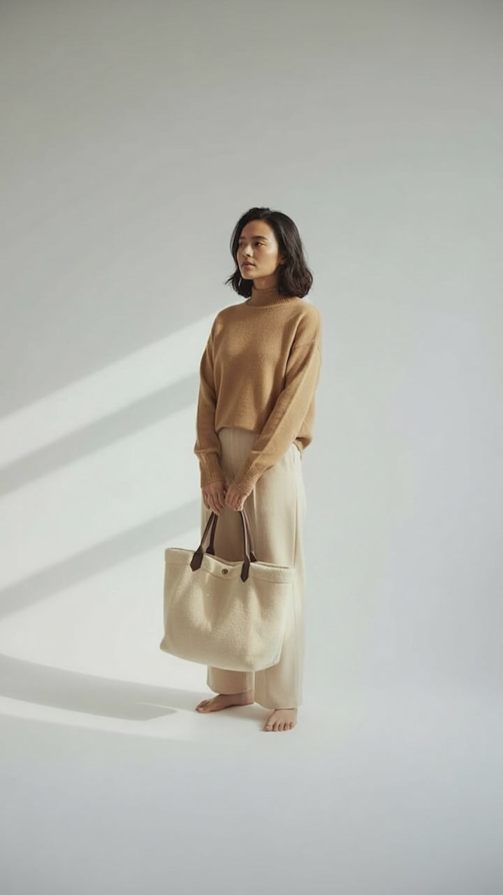 LA FUR KRAFT BAG- La Winter Bag