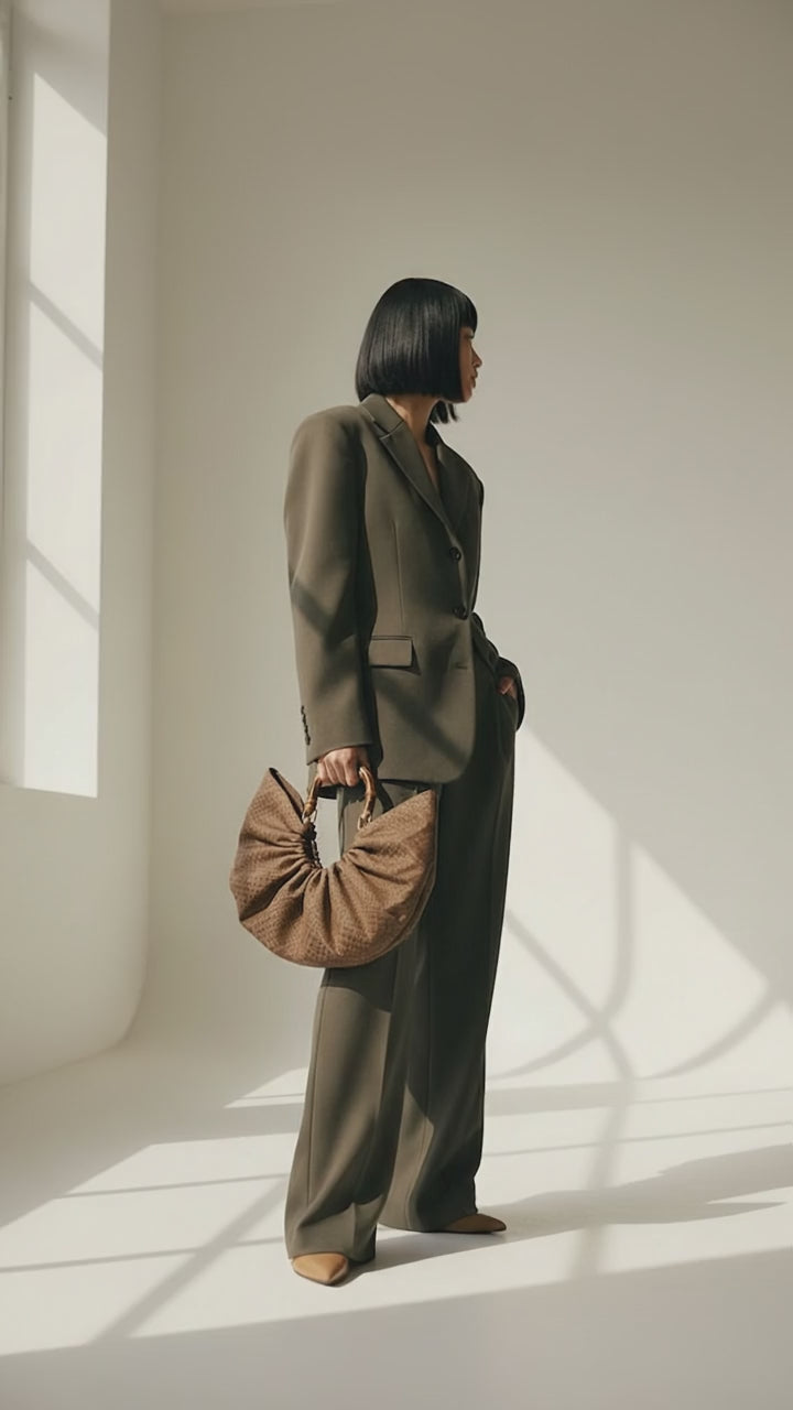 CONCHIGLIA BAG - Damascata